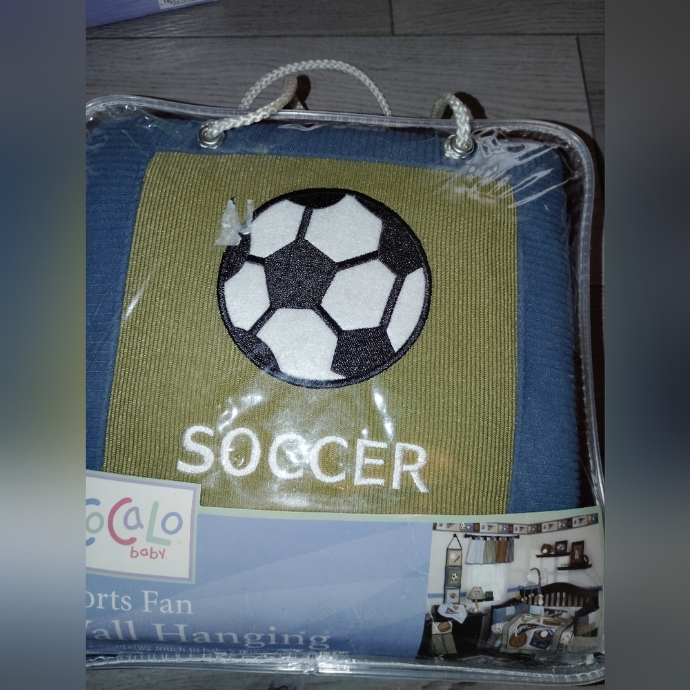 Sports Fan Cocalo Decorative Plush Walk Hanging 3 Pieces 🆕 Nip